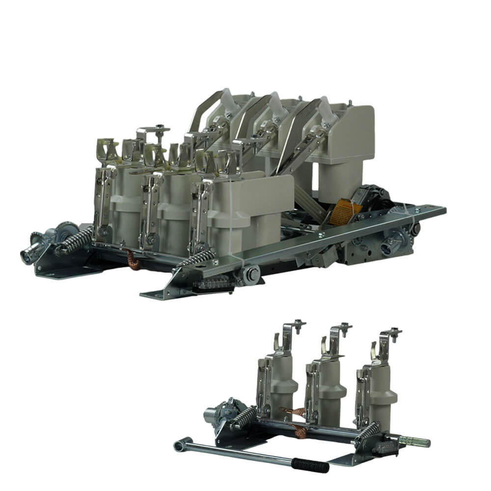 FN18 12KV 3 طور عصابة تشغيل مفتاح تحميل الهواء مع جهاز التأريض وتبديل الصمامات nalf